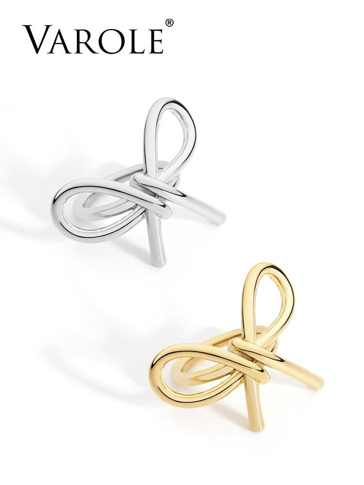 High Quality Jewelry Bowknot Shape Ring in Brass