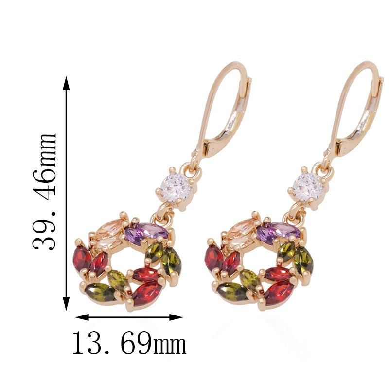 High Quality Fashion Design Women Long Earrings