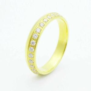 Fashion Wedding Ring, Fashion Inlaid Cubic Zircon Finger Ring