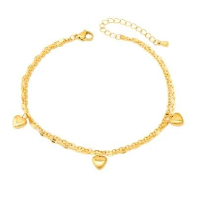 The Manufacturer Customized High-Quality Stainless Steel Fashion Jewelry, Exquisite and Caring Anklet Jewelry