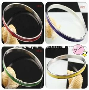 2013 Popular Fashion Colorized Enamel Stainless Steel Bracelet Jewelry