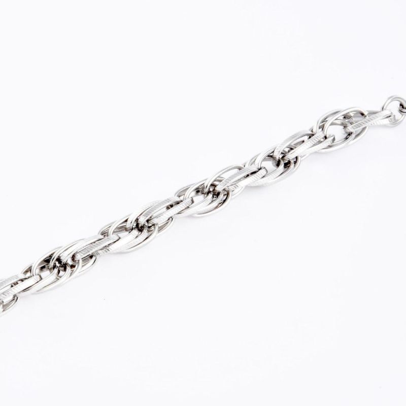 Hot Selling Chunky Jewelry Accessories Stainless Steel Chain Fashion Bracelet for Men Jewellery