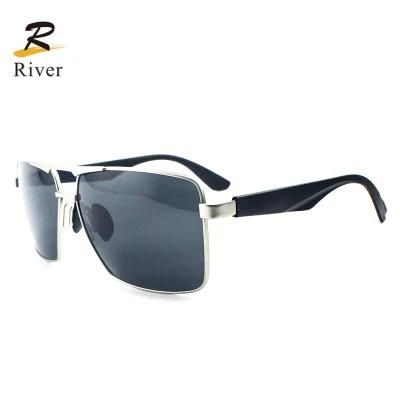 Rectangle Design Stock Wholesale Polarized Men Sunglasses