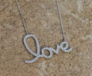 Necklace, Fashion Love Charm Necklace, Chain Neckalce Jewelry CH-Jbn0012