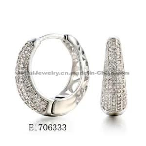 925 Silver Jewelry Sterling Silver Huggie Earring New Fashion Jewelry