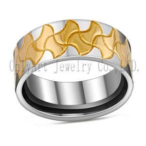 Trendy Surgical Stainless Steel Ring Band (OATR0347)