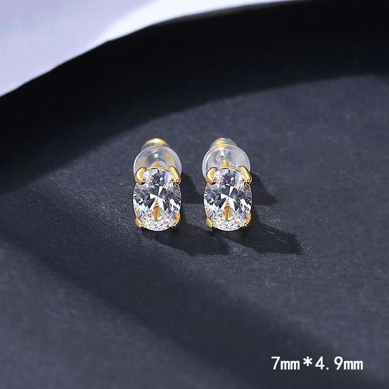 Fashion Jewelry Metal Jewelry Simple Alloy Earrings Popular Studs