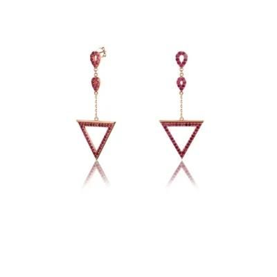 Hot Sale 925 Silver or Brass Fashion Korean Earring for Girls