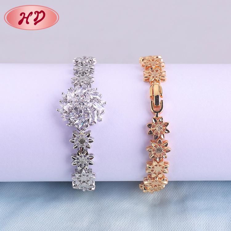 Luxury Gold-Plated Costume Jewelry Charms Bracelet
