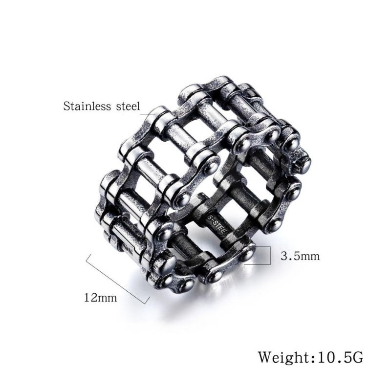 Stainless Steel Jewelry Popular Mens Ring