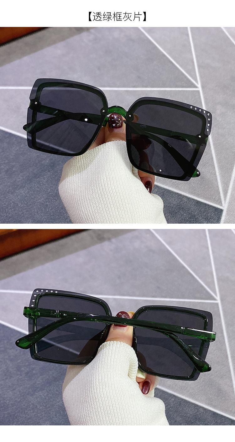 Glasses Personality Colorful Ocean Film Sunglasses Female Retro Rice Nails