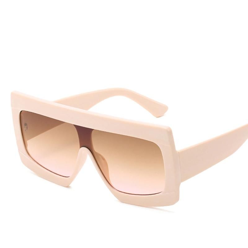 2020 No MOQ Oversized UV400 Fashion Sunglasses