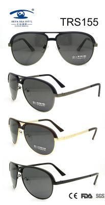 Italy Latest Classical Man Frame Tr90 Sunglasses (TRS155)