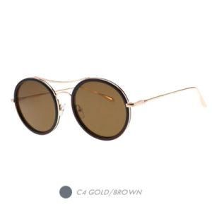 Tr90&Metal Sunglasses, Brand Replicas Aviators Round Frame M6029-04