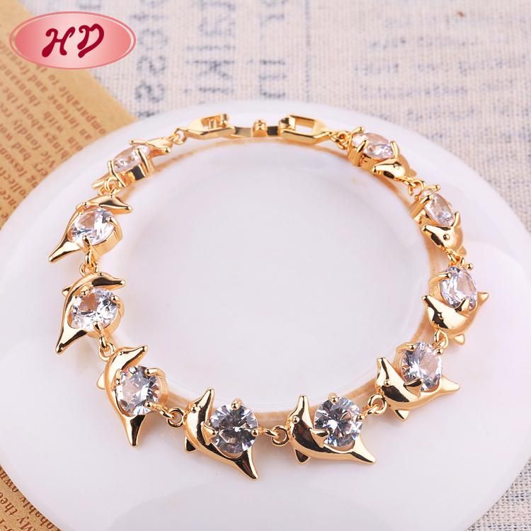 Rose Gold Color Fashion Jewelry Bracelet for Ladies