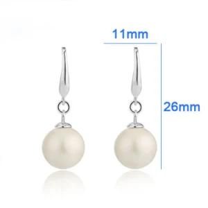 Hook Style 925 Sterling Silver Pearl Earring