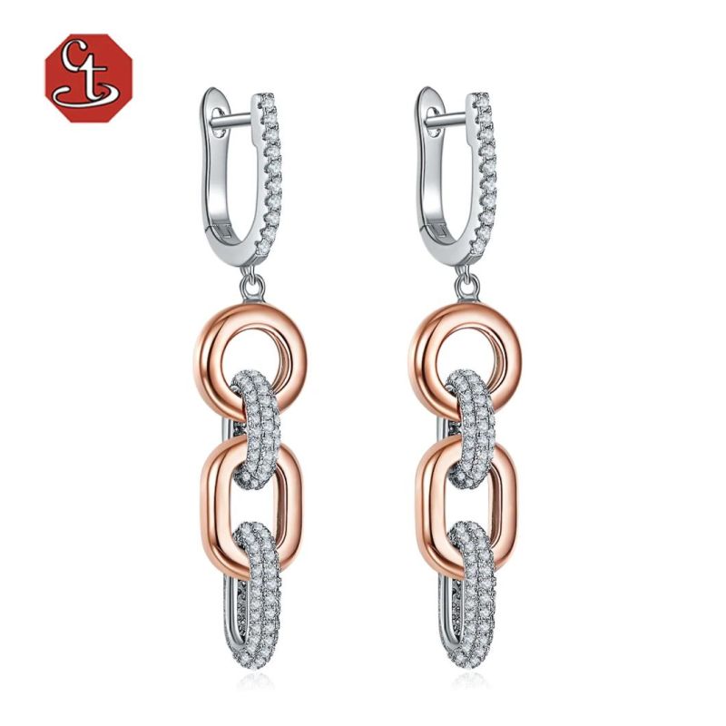 Fashion Jewelry Toggle Clasp Bracelet for Women Men Gifts Silver Color Punk Curb Chain Bracelets