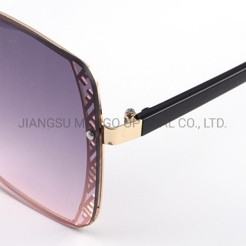 Craft Gold Frame Black Temples Decorative Sunglasses