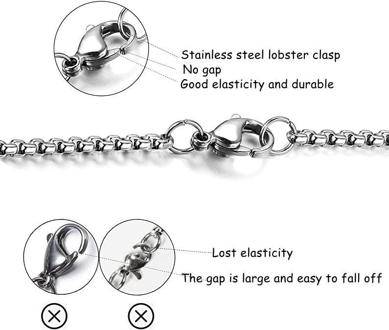 Stainless Steel Chain Flat Cross Chain