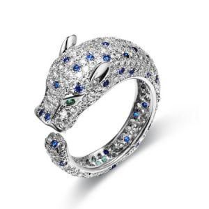 Gorgeous Luxury Lady Fashion Jewelry Leopard Ring