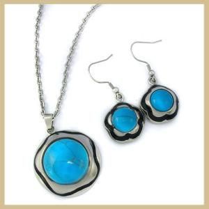 Colorful Stainless Steel Jewelry Set (TPSS180)