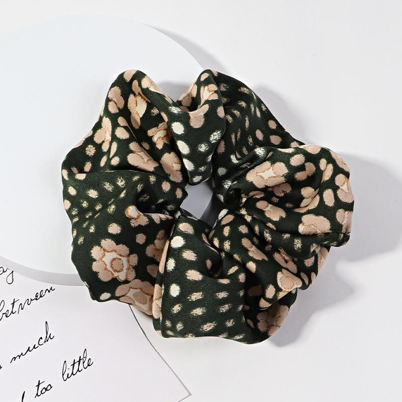 Customized Pattern Retro Fashion Hair Accessories Hair-Ring Elastic Scrunchies Hairbands