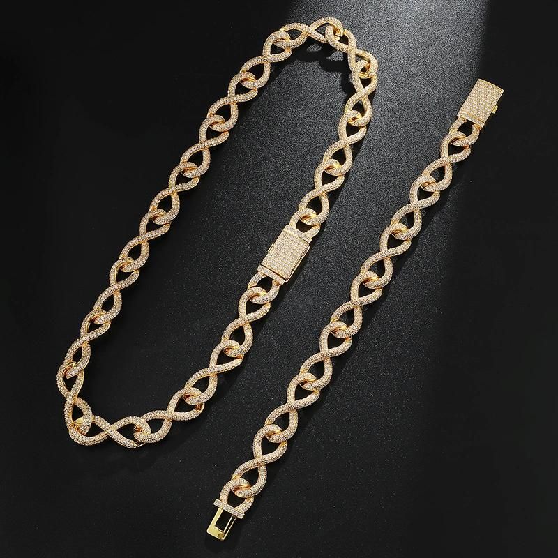 Fashion IP Gold Plated Grass Chain Necklace