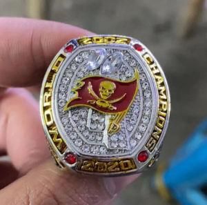 The 55th Superbowl NFL 2020 -2021 Tb Tampa Bay Buccaneers Championship Ring