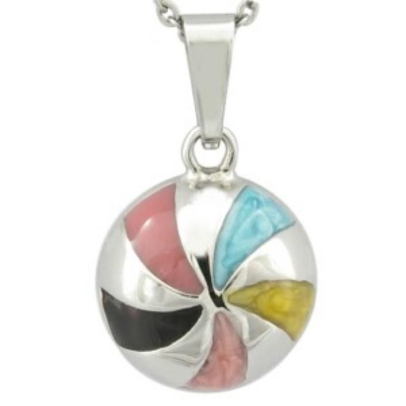 Stainless Steel Metal Hollow Ball Pendant