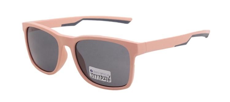 New Trend Light Tr90 Plastic Unisex Square Lifestyle Polarized Sunglasses