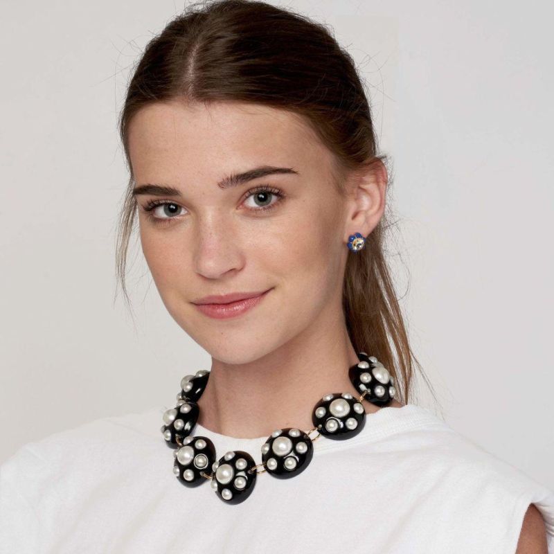European and American Personalized Fashion Crystal Necklace Jewelry