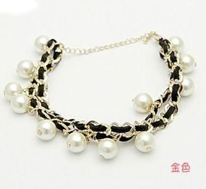 Fashion Beautiful Metal Charm Bead Bracelets (BR-80001)