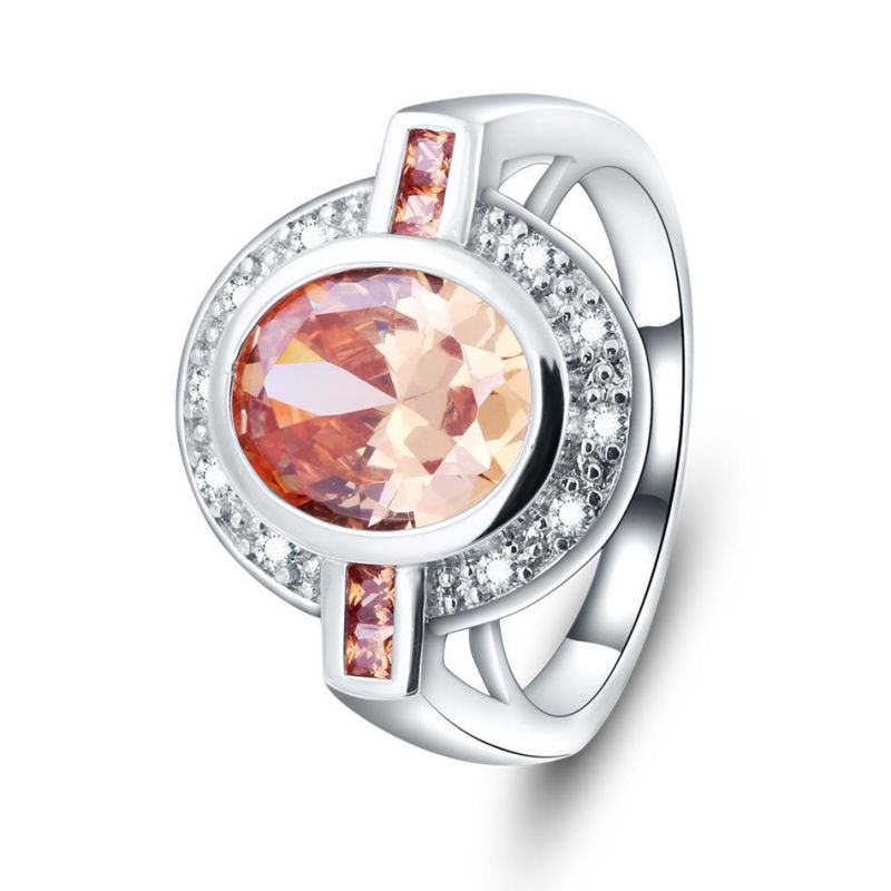 Popular Men′ S and Women′ S Fashion Inlaid Diamond Rings