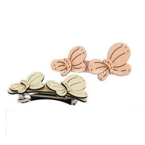 Hair Accessory Acrylic Buttefly Hair Clip for Girls