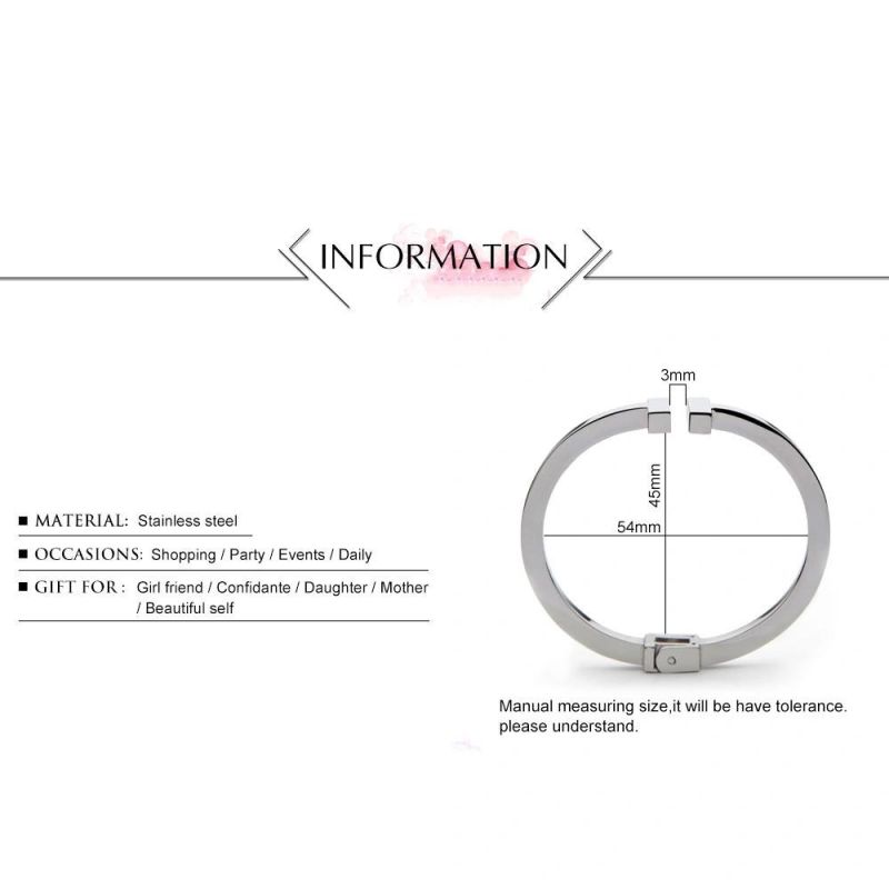 Adjustable Herringbone Flat Chain Stainless Steel Bracelet