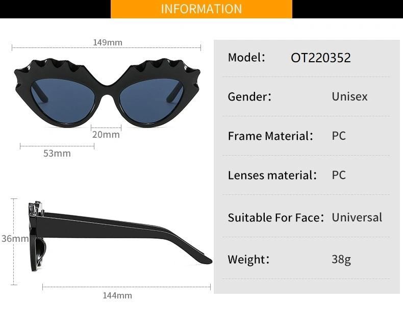 2022 Cheap Sunglasses for Ladies Cat Eye Glasses