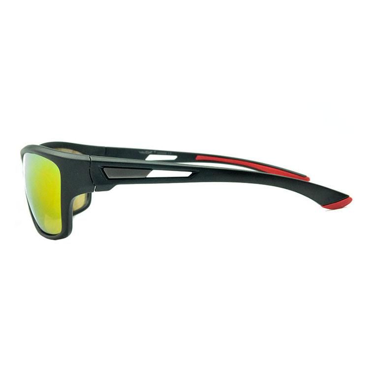 Big Size Sport Sunglasses Yellow Lens