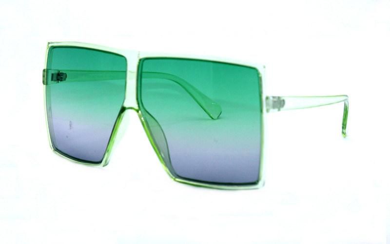 Oversized Big Size Colorful Sunglasses PC Eyeglasses