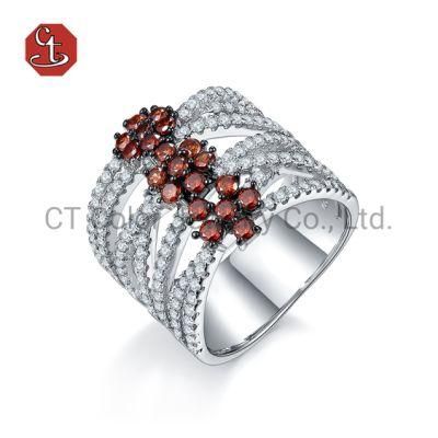 Fashion Women Jewelry 925 Sterling Silver Ring
