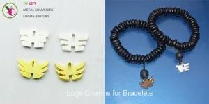 Customized Alloy Logo Charm for Bracelet