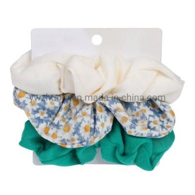 Elastic Fabric Hair Scrunchies Set for Girls