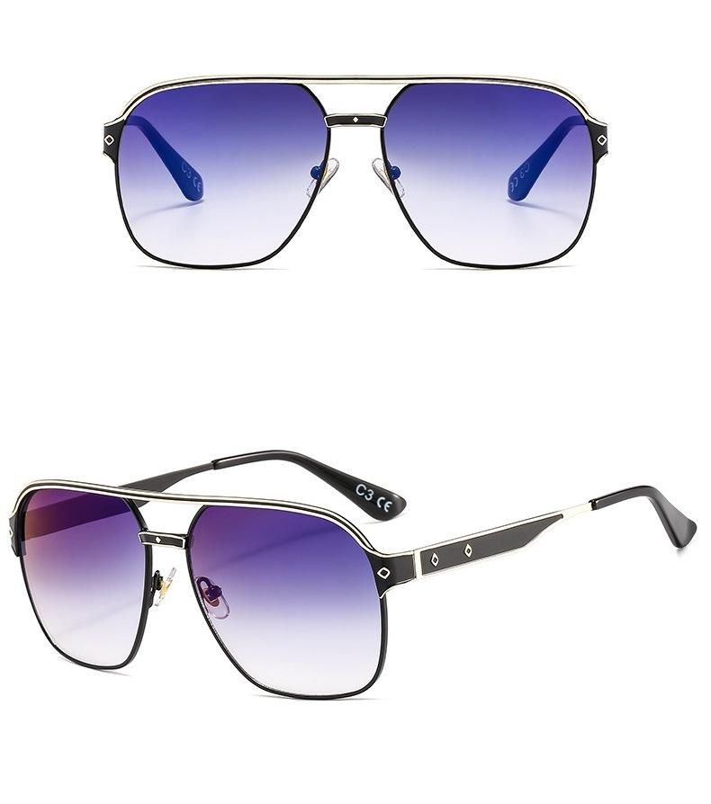 New Fashion Men′s Metal Sport Sunglasses
