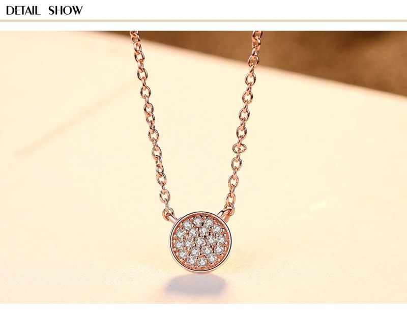 French Style Fashionable Clavicle Chain AAA Zircon Necklace