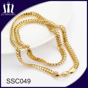 New Designed Gold Stainless Steel Chain Jewelry Necklace