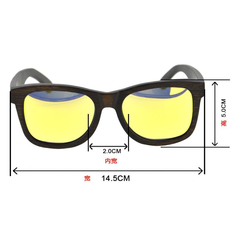Fashionable Private Label OEM Wooden Sunglasses