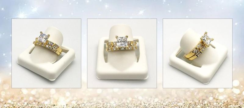 Hot Selling Elegant Quality 925 Sterling Silver Jewelry Wedding Ladies Retro Fashion Ring