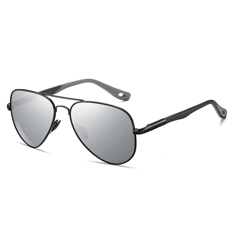 Durable Aviator Style Multi Colors Metal Frame Polarized Sunglasses