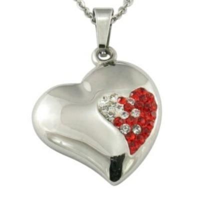 Latest 925 Silver Necklace Pendant with Heart Shape