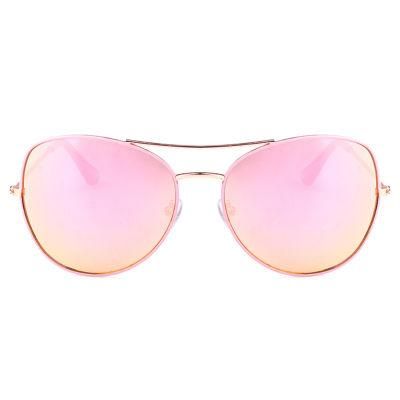 2018 Lovely Pink Lens Metal Sunglasses
