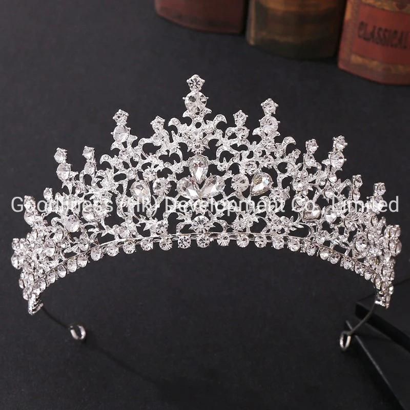 Rhinestone Crystal Bling Tiaras Wedding Crown Bridal Hair Accessories